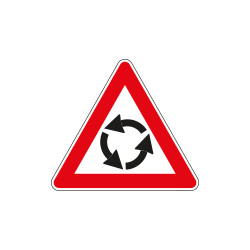 Triangolo rifrangente NF 27 ROTATORIA