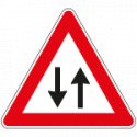 Cartello HI NF 13 DOPPIO SENSO CIRCOLAZIONE