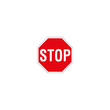 Cartello NF 37 STOP