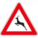 Cartello NF 25 ANIMALI SELVATICI