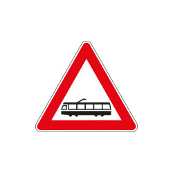Cartello NF 12 ATTRAVERSAMENTO TRANVIARIO