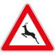 Cartello NF 25 ANIMALI SELVATICI