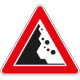 Cartello NF 30A CADUTA MASSI