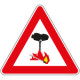Cartello NF 34 PERICOLO INCENDIO