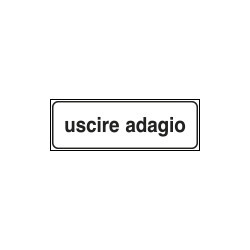 Tabella aggiuntiva rifrangente USCIRE ADAGIO