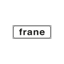 Tabella aggiuntiva rifrangente FRANE