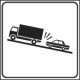 Cartello NF 6d AUTOCARRI IN RALLENTAMENTO