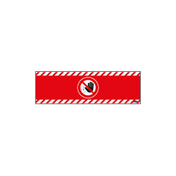 Banner divieto accesso 150 x 45