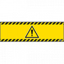 Banner pericolo generico 150x45