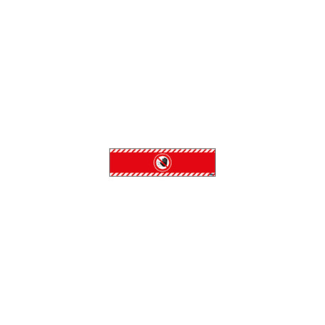 Banner divieto accesso 180 x 45
