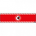 Banner divieto accesso 180 x 45