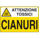 Cartello sostanze pericolose CIANURI EN ISO 7010
