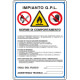 Cartello multisimbolo piu' norme 3 simb. E1305 E1102 E1312 EN ISO 7010