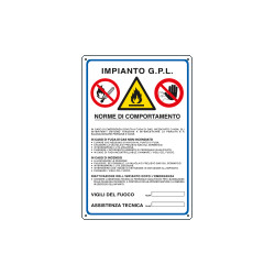 Cartello multisimbolo piu' norme 3 simb. E1305 E1102 E1312 EN ISO 7010
