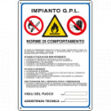 Cartello multisimbolo piu' norme 3 simb. E1305 E1102 E1312 EN ISO 7010
