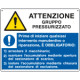 Cartello Attenzione Gruppo Pressurizzato EN ISO 7010