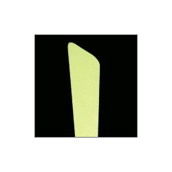 Striscia antiscivolo fotoluminescente colore neutro