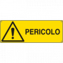 Cartello autoadesivo EasyFix pericolo EN ISO 7010