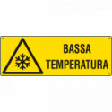 Cartello autoadesivo EasyFix Bassa temperatura