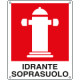 Cartello adesivo EasyFix idrante soprasuolo