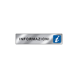 Targa alluminio specchio EasyFix INFORMAZIONI