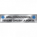 Targa alluminio specchio EasyFi per ARIA CONDIZIONATA