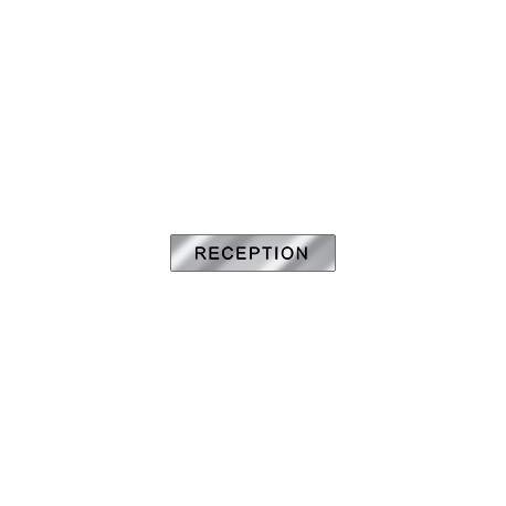 Targa alluminio specchio EasyFi per RECEPTION