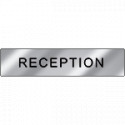 Targa alluminio specchio EasyFi per RECEPTION