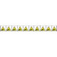Foglio 10 etichette ad. 30x30 pericolo nastro tagliente