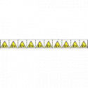 Foglio n. 10 etichette 30x30 Pericolo braccio automatico in moviemento