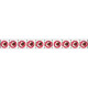 Foglio n 10 etichette adesive 30x30 Divieto d'accesso