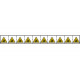 Foglio n. 10 etichette adesive 30x30 Pericolo carrelli in. . EN ISO 7010
