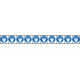Foglio n. 10 etichette adesive 30x30 Obbligo proteggere vie. . EN ISO7010