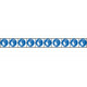 Foglio n. 10 etichette adesive 30x30 Obbligo uso guanti. . . EN ISO 7010