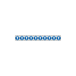 Foglio n. 10 etichette adesive 30x30 Obbligo uso indum. . . . EN ISO 7010