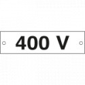 Cartello alluminio 400 V