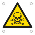 Cartello pericolo tossico EN ISO 7010