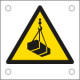 Cartello pericolo carichi sospesi EN ISO 7010