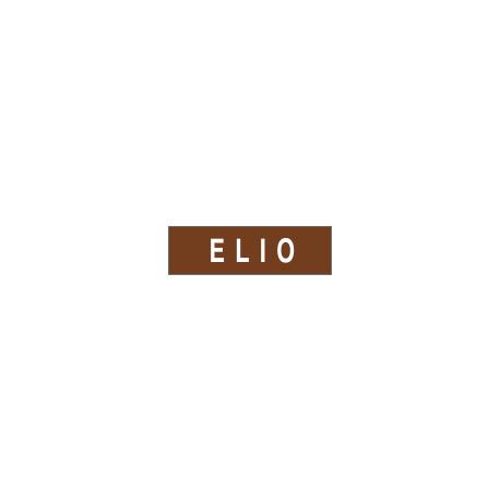 Etichetta adesiva fondo marrone ELIO