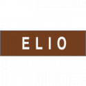 Etichetta adesiva fondo marrone ELIO