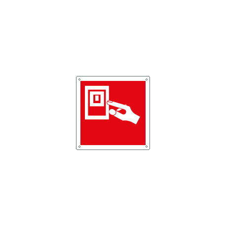 Etichetta autoadesiva sicurezza interruttore elettrico