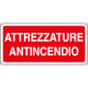 Cartello attrezzature antincendio