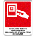 Cart. sicur. "int. eletr. centrale termica. "