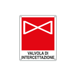 Et. aut. sicur. "valvola intercettazione"