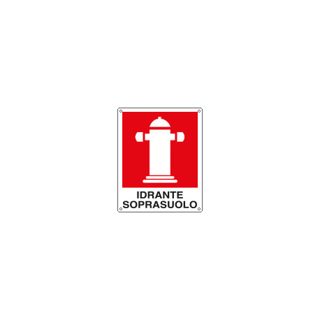 Cartello Idrante soprasuolo
