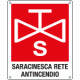 Cartello saracinesca rete antincendio
