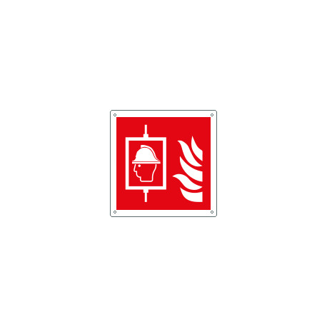 Cartello ascensore antincendio
