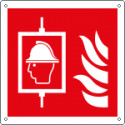 Cartello ascensore antincendio