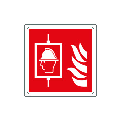 Cartello ascensore antincendio