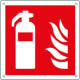 Cartello antincendio estintore solo simbolo EN ISO 7010